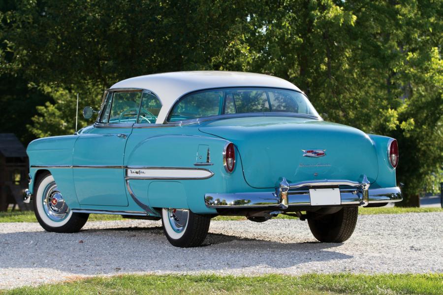  Chevrolet Bel Air Sport Coupe 1954 года  (фото 33 из 67)